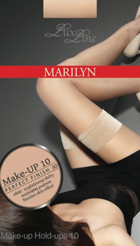 Zeķes LUX LINE MAKE UP HOLD UPS 10